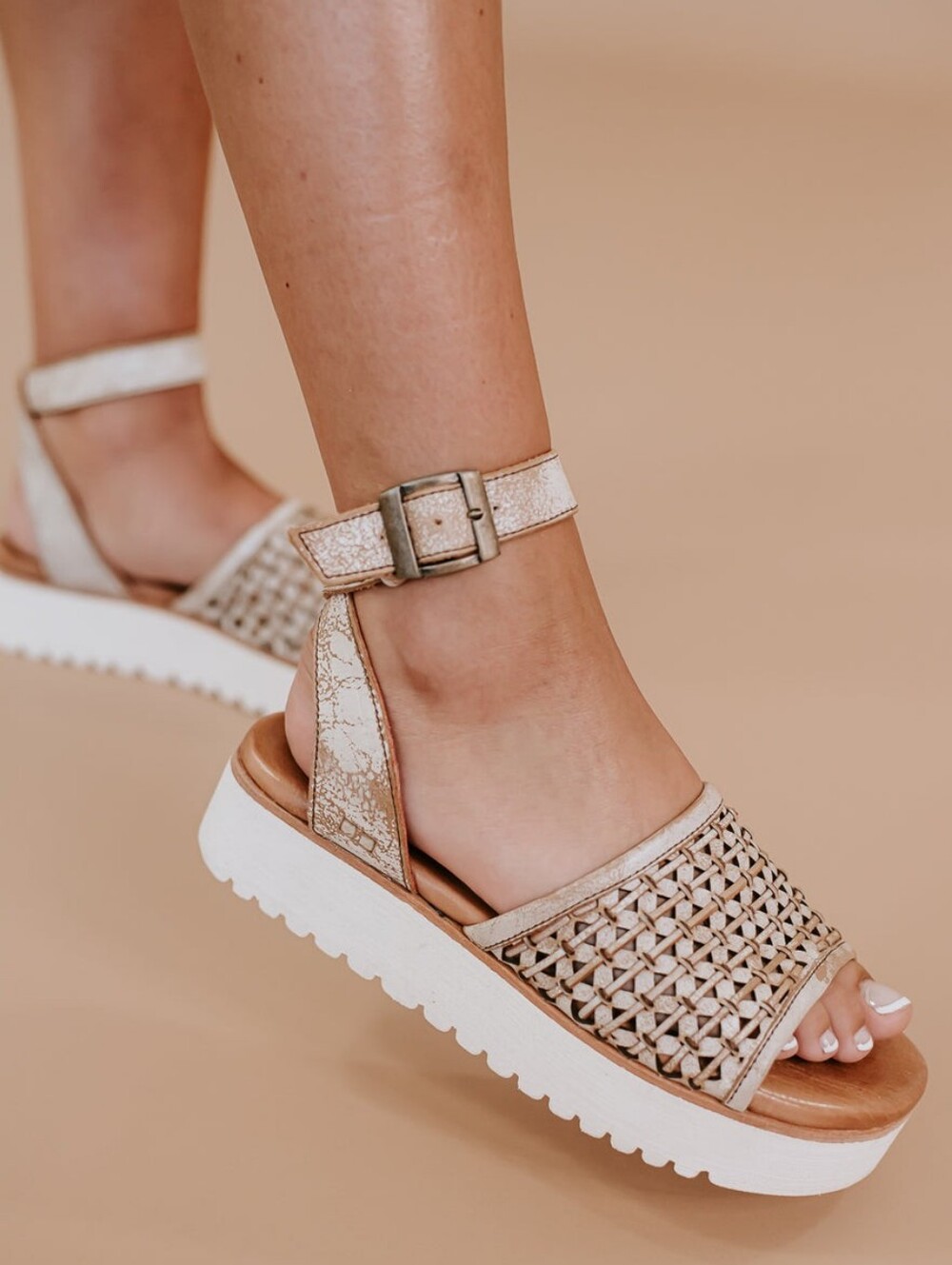 BED STU Brisa Sandals in Almond